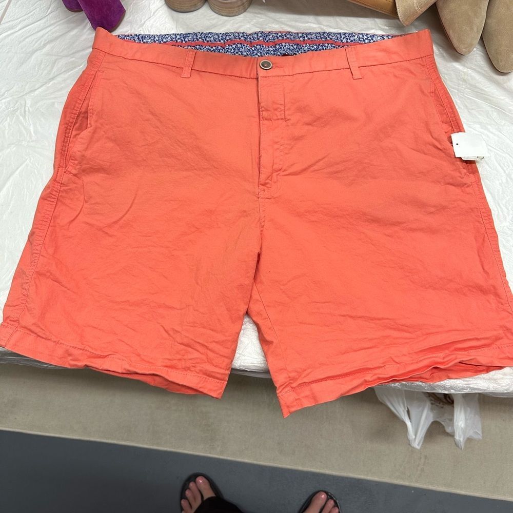 Tailor Byrd Men’s Orange Shirts Size 40 NWOT